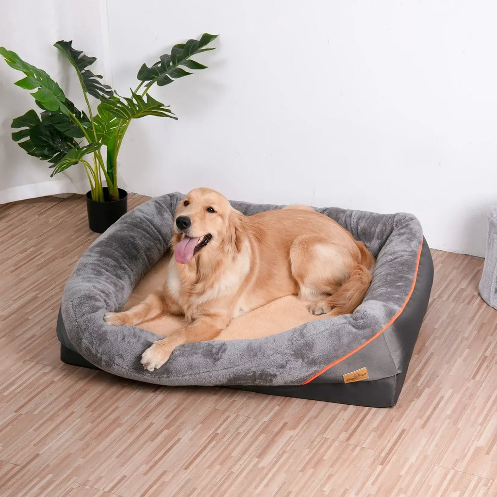 Lit orthopédique en mousse pour chien