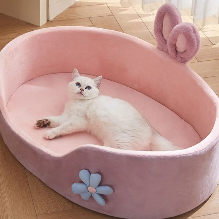 Lit pour animaux amovible