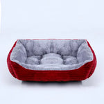 Lit pour chien confortable - cat dog bed 02 / L (68X50X16CM)