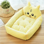 Lit pour chien hiver moelleux - Yellow Tiger / M-below 6.0kg / China Mainland