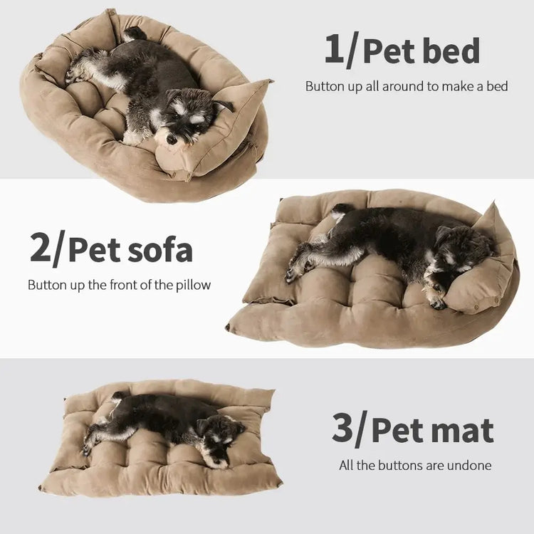 Lit pour chien multifonction – PawFrance Premium
