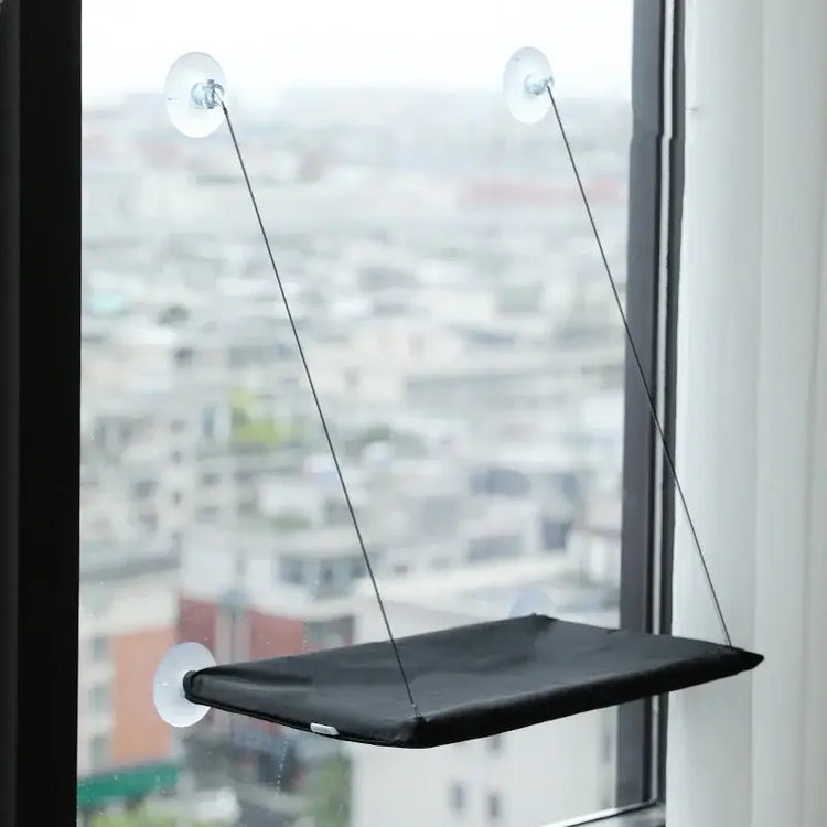 Lit suspendu en forme de hamac pour chat - black / China Mainland