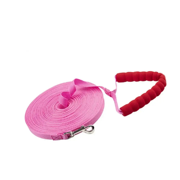 Longue laisse en nylon - Pink / 6M
