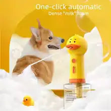Machine à bulles pour le bain des animaux