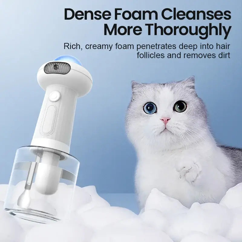 Machine à mousse pour animaux de compagnie - White