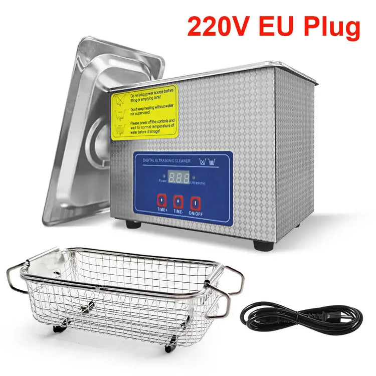 Machine de nettoyage de bijoux à ultrasons - EU 220V Plug