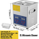 Machine de nettoyage portable à ultrasons - 2L / CZECH REPUBLIC