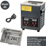 Machine de nettoyage ultrasonique numérique - 2L-60W-220V / EU / france