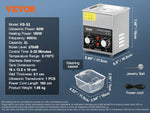 Machine de nettoyage ultrasonique Pro - 2L / GERMANY