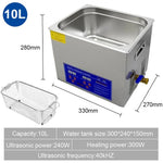 Machine de nettoyage ultrasonique professionnelle - 10L