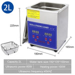 Machine de nettoyage ultrasonique professionnelle - 2L / US
