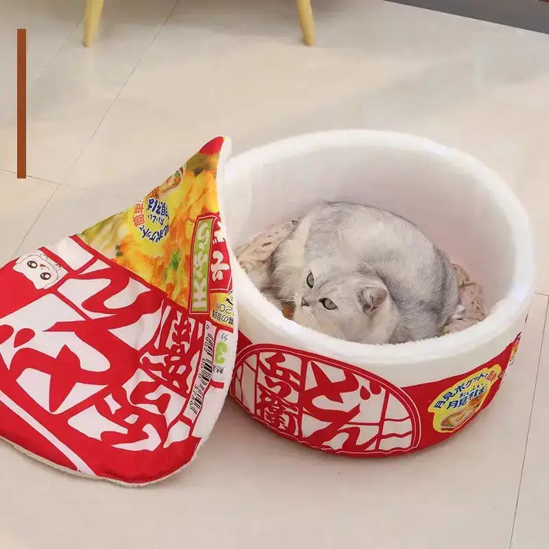 Maison confortable pour chat douce et douillette