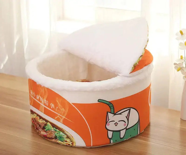 Maison confortable pour chat douce et douillette