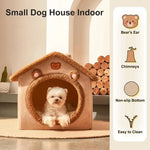 Maison pliable pour chat avec espace cosy et protégé