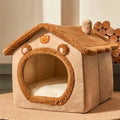 Maison pliable pour chat avec espace cosy et protégé