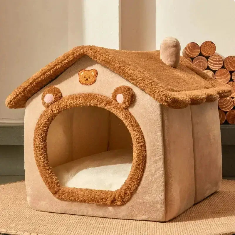 Maison Pliante pour Chien | Abri Confortable PawFrance