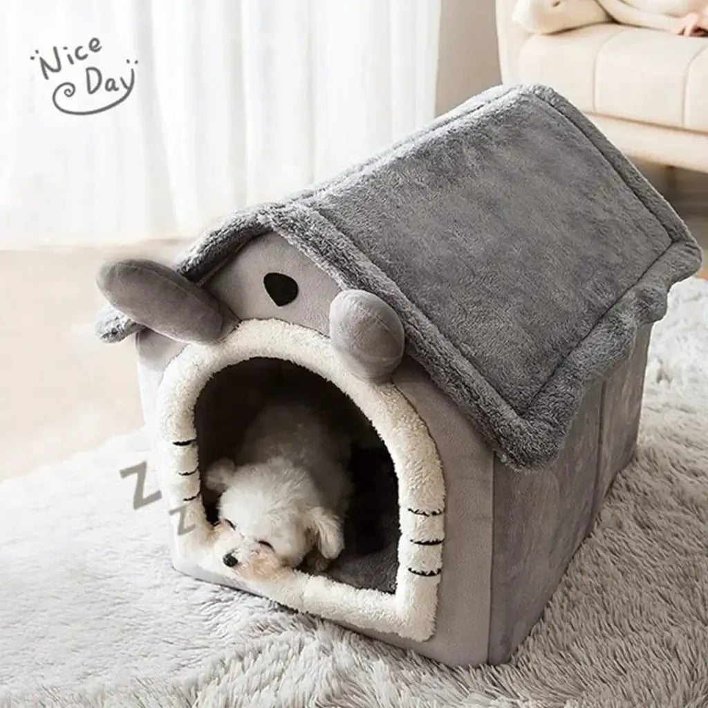 Maison Pliante pour Chien | Abri Confortable PawFrance