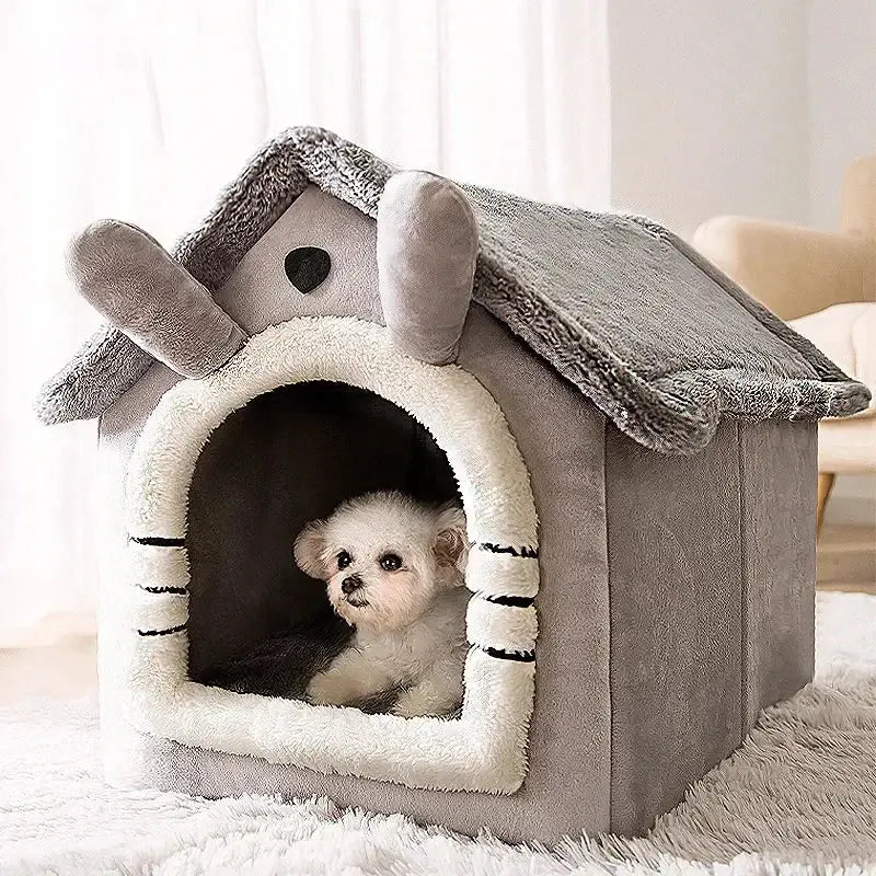 Maison Pliante pour Chien | Abri Confortable PawFrance