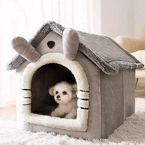 Maison Pliante pour Chien | Abri Confortable PawFrance