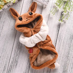 Manteau chaud en polaire pour chien
