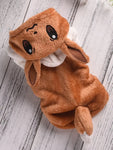Manteau chaud en polaire pour chien - Coffee / 3L