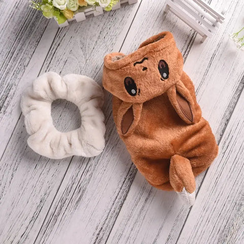 Manteau chaud en polaire pour chien