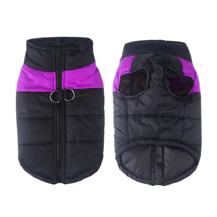 Manteau d’hiver imperméable pour chien - Purple / 6XL
