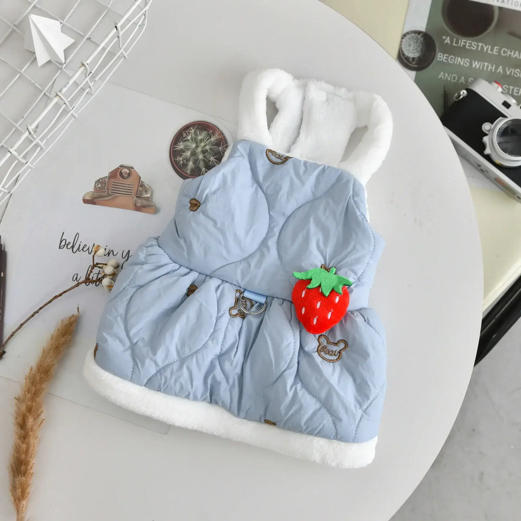 Manteau d’hiver pour animaux de compagnie - Blue / XS（old）