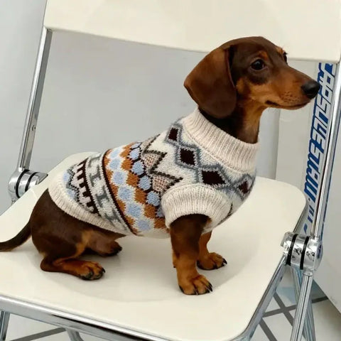 Manteau doux tricoté à la main