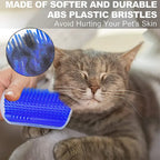 Massage Pet Cat Brush Corner Scrape Hair Removal Beauty Clean Corner Brush Removable Scratcher Comb for Kitten Cat