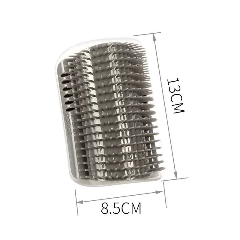 Massage Pet Cat Brush Corner Scrape Hair Removal Beauty Clean Corner Brush Removable Scratcher Comb for Kitten Cat