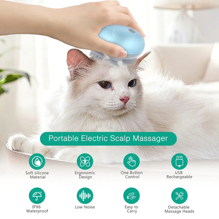 Masseur électrique pour chat