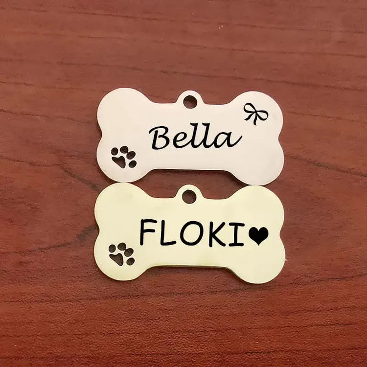 Médaille d’identification personnalisée pour animaux de compagnie