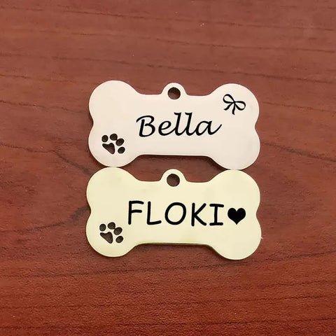 Médaille d’identification personnalisée pour animaux de compagnie