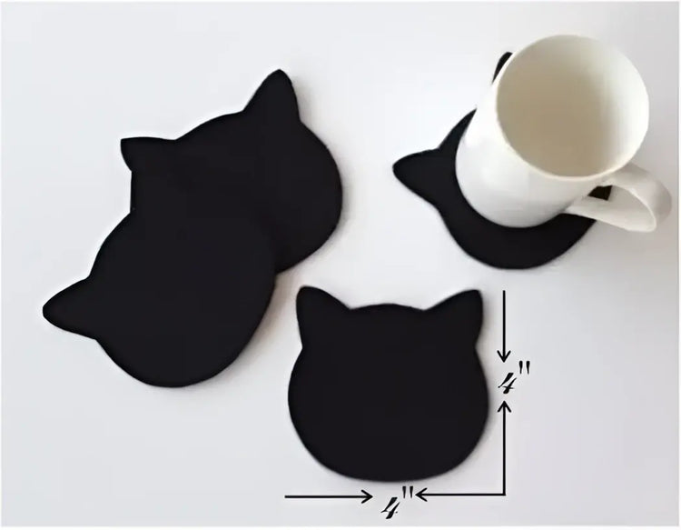 Cat Water Cup Mat New Wooden Cutting Dies Suitable for Common Mold Scrapbook Machines on the Market