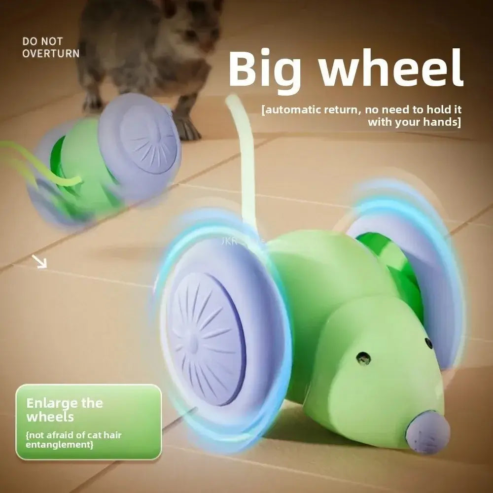 Mouse Car Cat Toy Interactive Laser Teaser Stick for Kittens Indoor Chase Exercise Play Daily Pet Entertainment Supplies