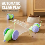 Mouse Car Cat Toy Interactive Laser Teaser Stick for Kittens Indoor Chase Exercise Play Daily Pet Entertainment Supplies