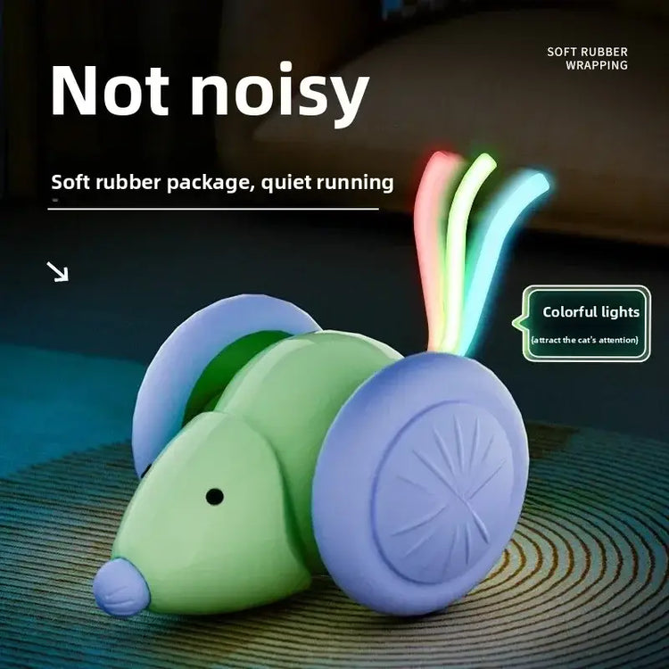 Mouse Car Cat Toy Interactive Laser Teaser Stick for Kittens Indoor Chase Exercise Play Daily Pet Entertainment Supplies