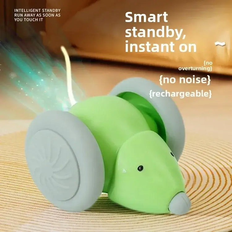 Mouse Car Cat Toy Interactive Laser Teaser Stick for Kittens Indoor Chase Exercise Play Daily Pet Entertainment Supplies
