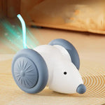 Mouse Car Cat Toy Interactive Laser Teaser Stick for Kittens Indoor Chase Exercise Play Daily Pet Entertainment