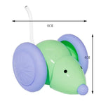 Mouse Car Cat Toy Interactive Laser Teaser Stick for Kittens Indoor Chase Exercise Play Daily Pet Entertainment Supplies