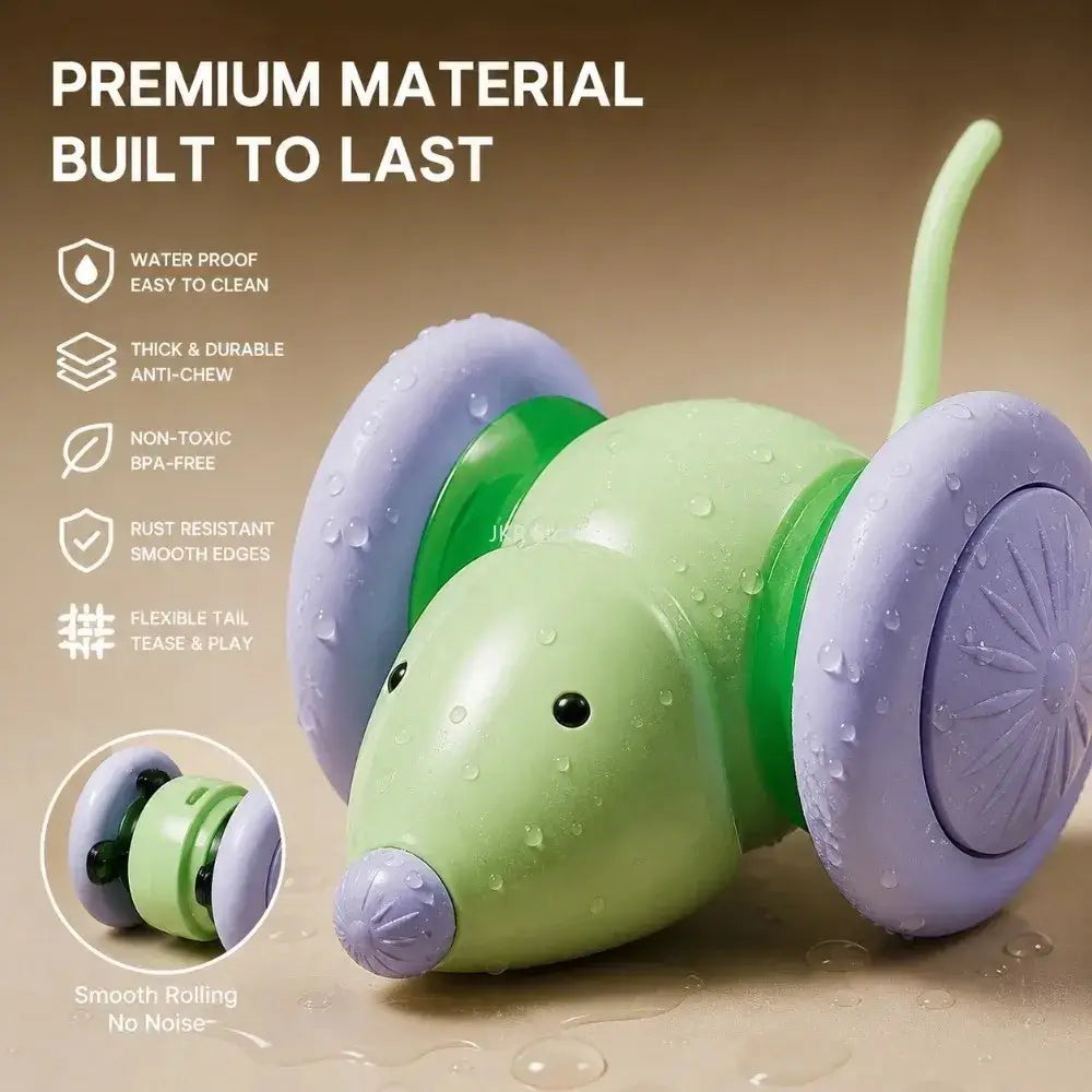 Mouse Car Cat Toy Interactive Laser Teaser Stick for Kittens Indoor Chase Exercise Play Daily Pet Entertainment Supplies