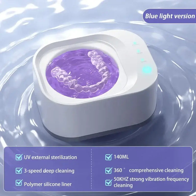 Nettoyeur à ultrasons haute fréquence - Blue Light Edition