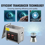 Nettoyeur ultrasonique en acier inoxydable