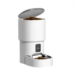 New 4L Automatic Pet Feeder WiFi Enabled Intelligent Cat And Dog Food Dispenser Smart Pet Feeder with Button Control