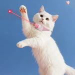 New Cat Laser Toy Cat Teaser Laser Collar Cat Interactive Toys For Indoor Kitten Automatic Cats Toy Pet Supplies