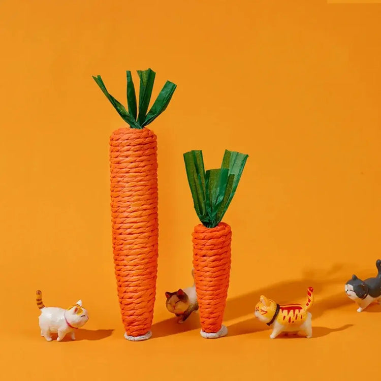New Cat toys make sounds carrots cat sticks self-sex kitten teething sticks resistant to bites cats toys pet supplies