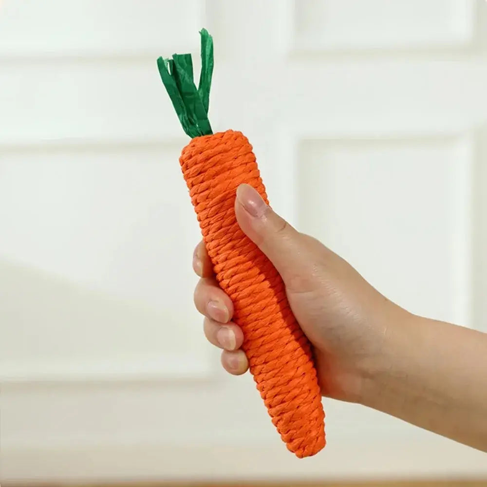 New Cat toys make sounds carrots cat sticks self-sex kitten teething sticks resistant to bites cats toys pet supplies
