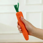 New Cat toys make sounds carrots cat sticks self-sex kitten teething sticks resistant to bites cats toys pet supplies