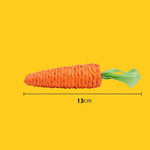 New Cat toys make sounds carrots cat sticks self-sex kitten teething sticks resistant to bites cats toys pet supplies